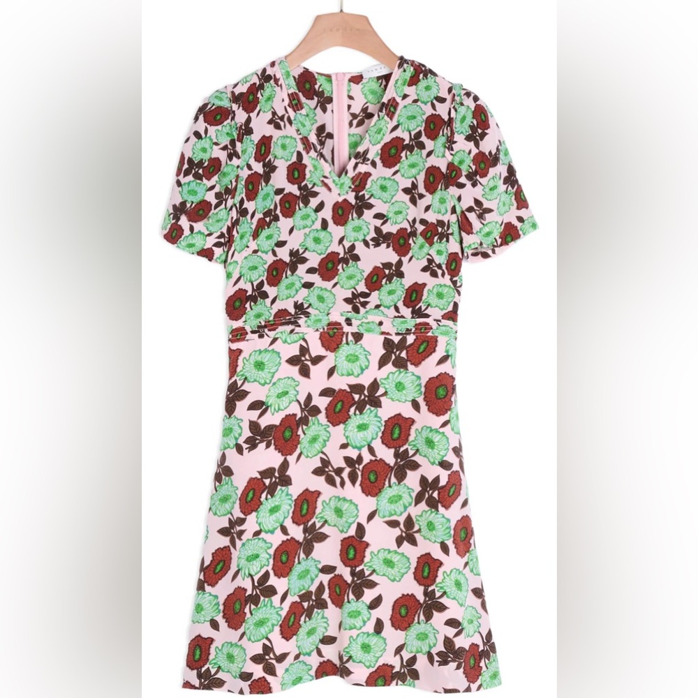 Sandro silk dress - Floral print